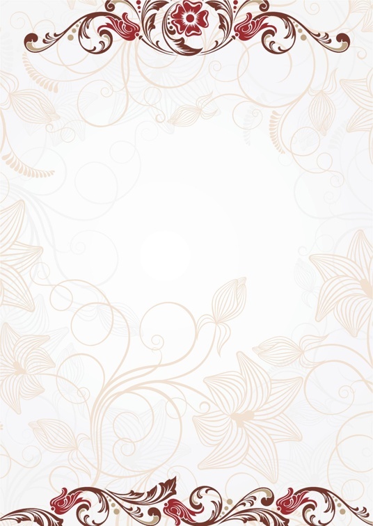 欧式经典1 (34)欧式经典信纸模板word模板